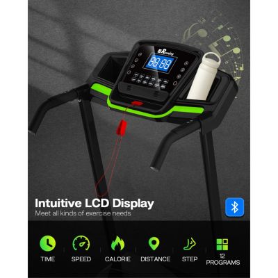 Streamdale Silent Treadmill with Space-Saving Design