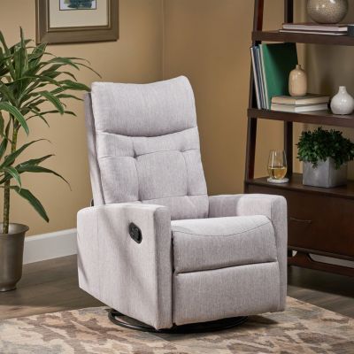 Ultimate Comfort Corner Glide, Swivel, and Recline Push-Back Recliner