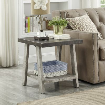 3-Piece Weathered Coffee Table Set