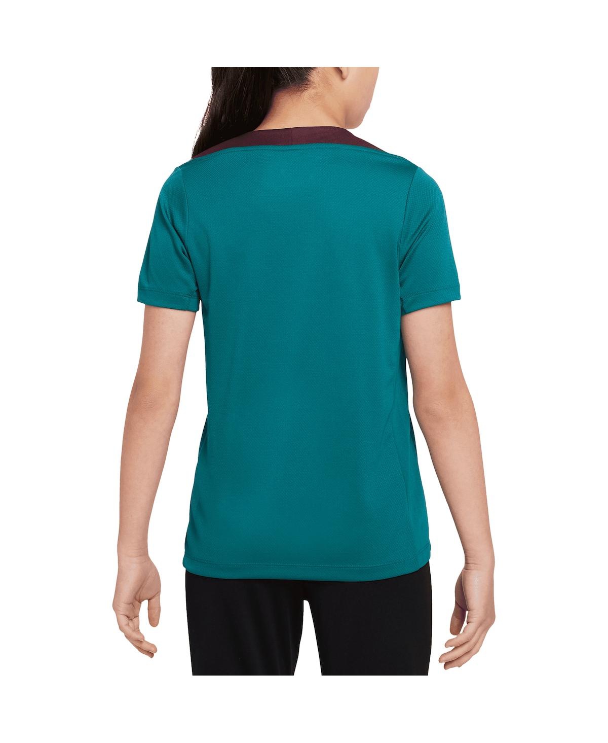 Nike Big Boys and GirlsParis Saint-Germain 2024/25 Strike Training Top - Teal