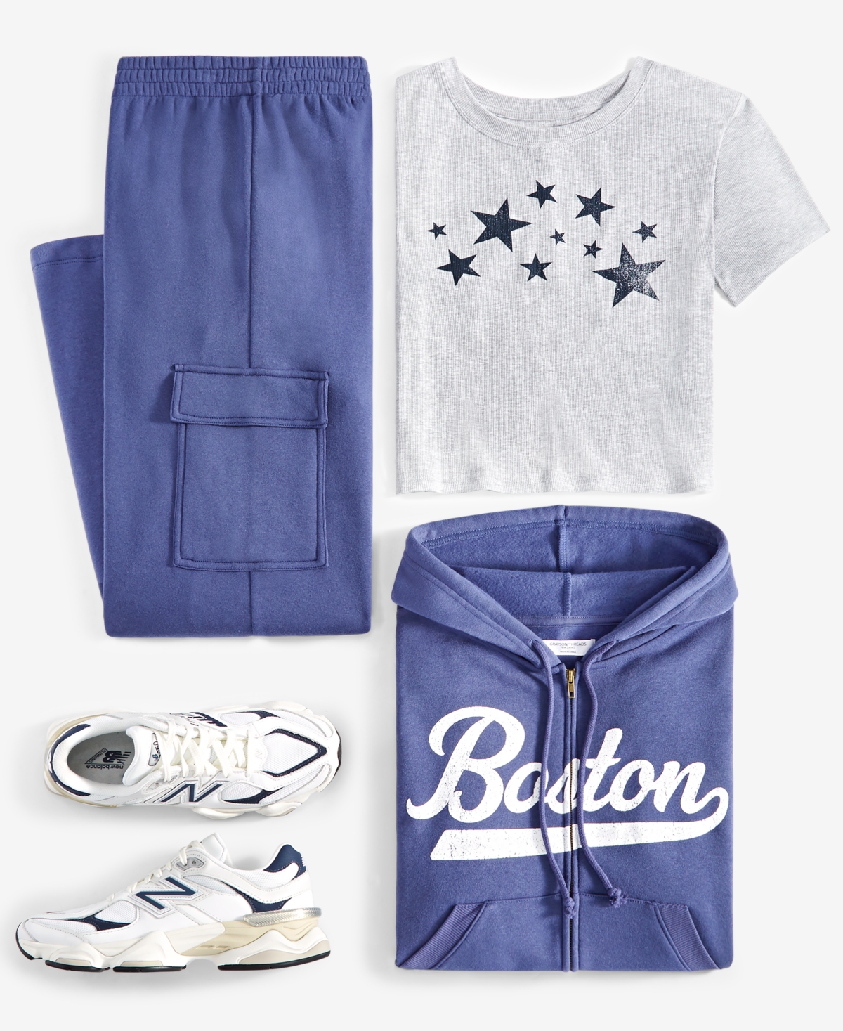 Grayson Threads, The Label Juniors' Boston Full-Zip Hoodie Sweatshirt