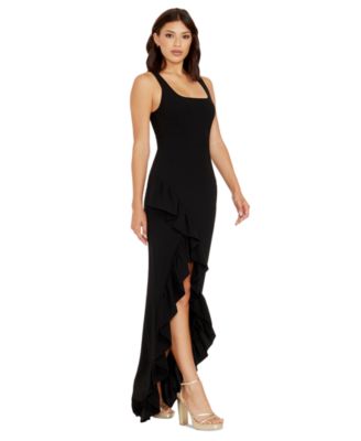 Women's Charlene Ruffled High-Low Gown