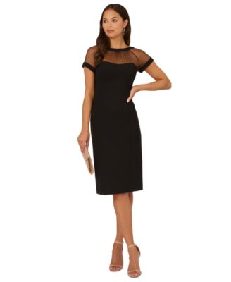 Macys illusion dress best sale