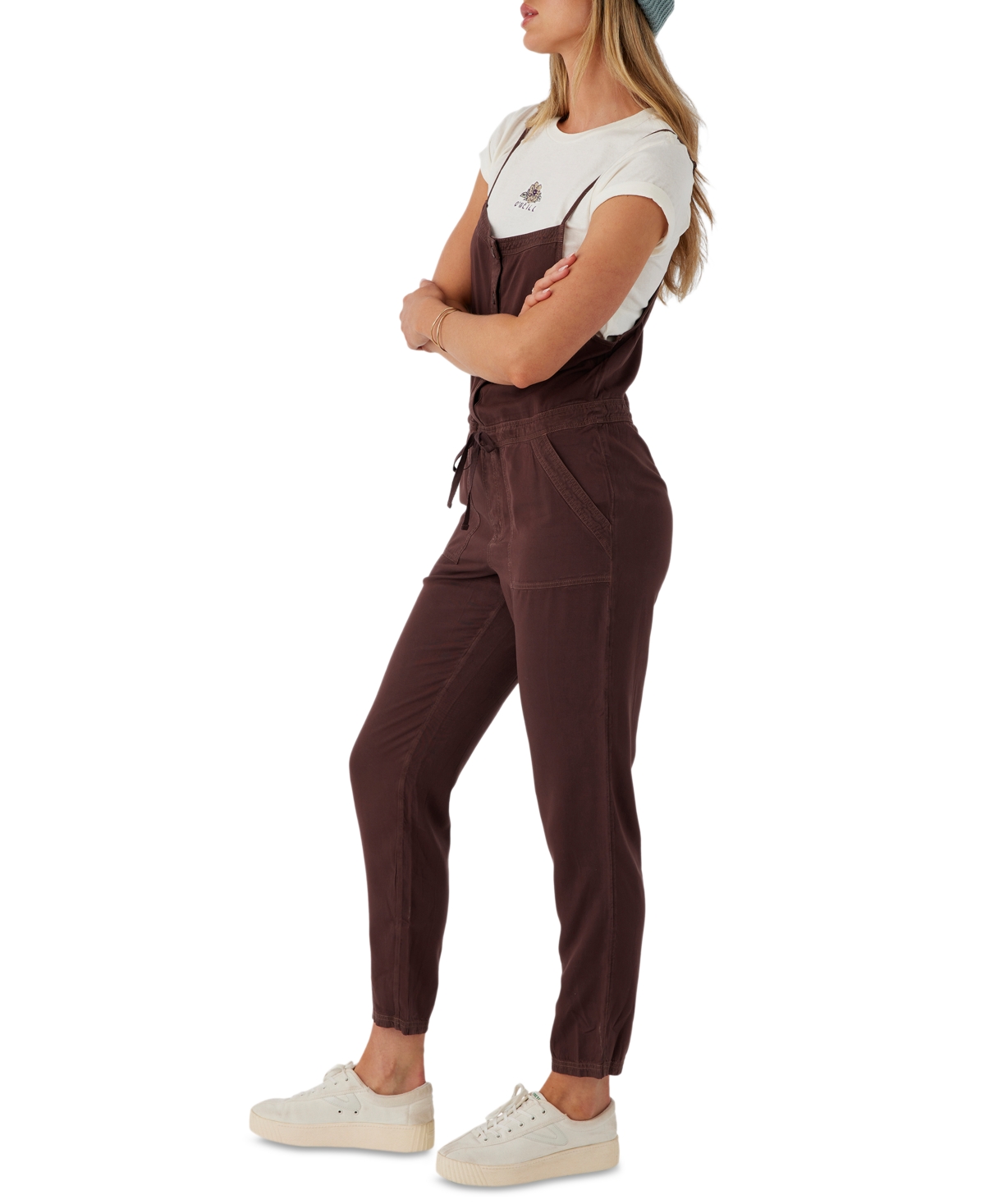 O'neill Juniors' Francina Overalls In Chocolate