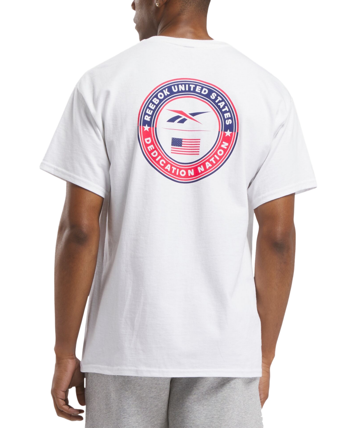 Reebok Men's Dedication Nation Graphic Regular-Fit T-Shirt