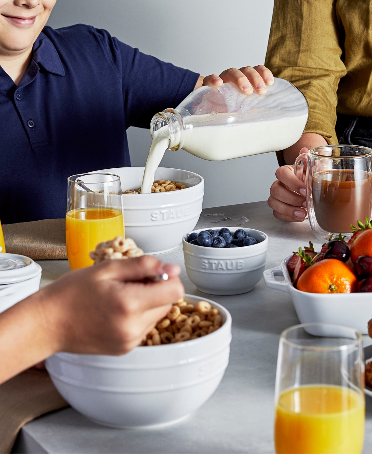 Staub Large Universal Bowls, Set of 2