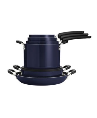 Porcelain Enamel Heavy Gauge Aluminum Non Stick 11 Pc Cookware Set