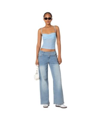 Women's Elina Sheer Mesh Bra Top