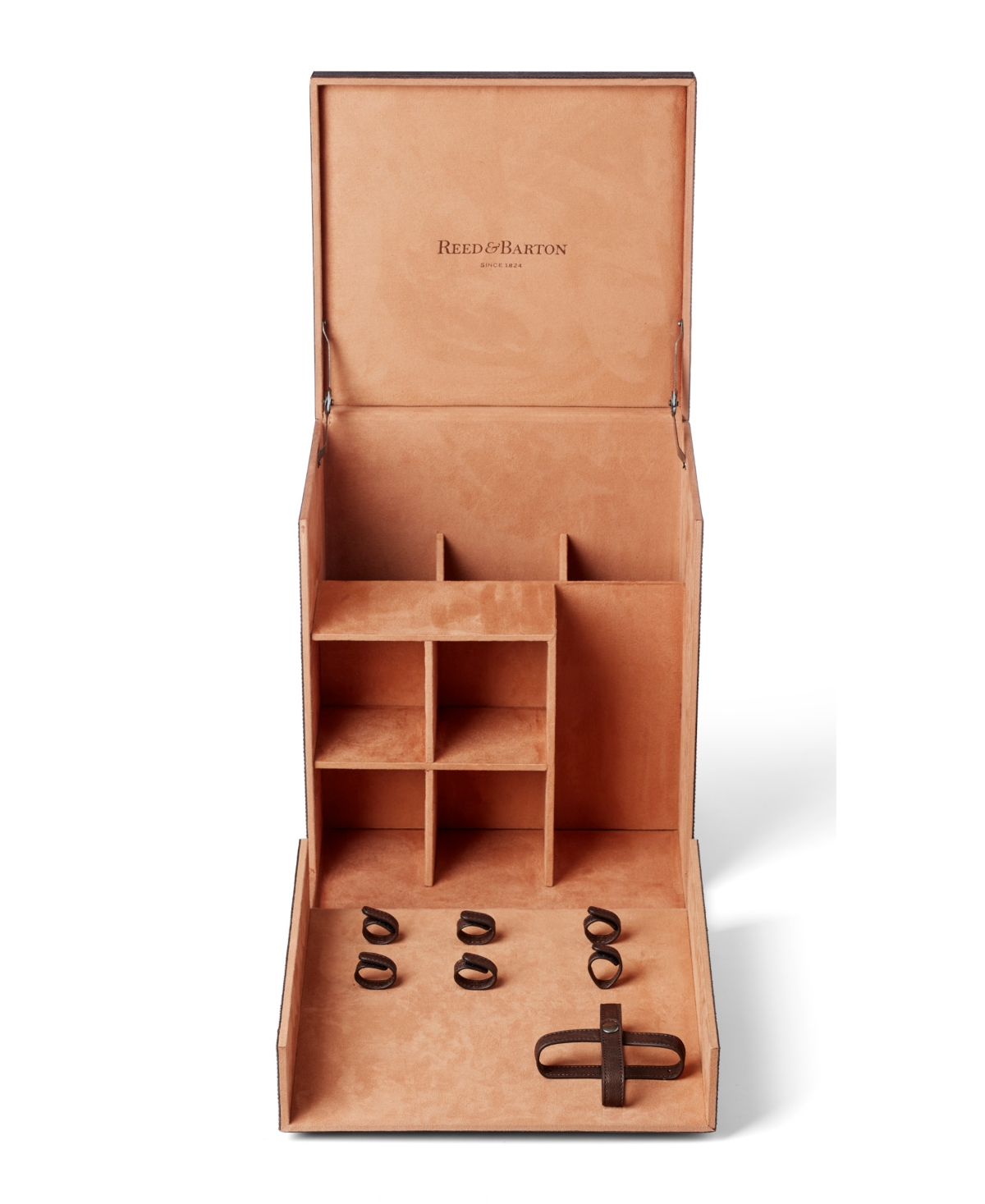 Reed & Barton 200th Anniversary Soho Travel Bar Box Gift Set In Clear And No Color