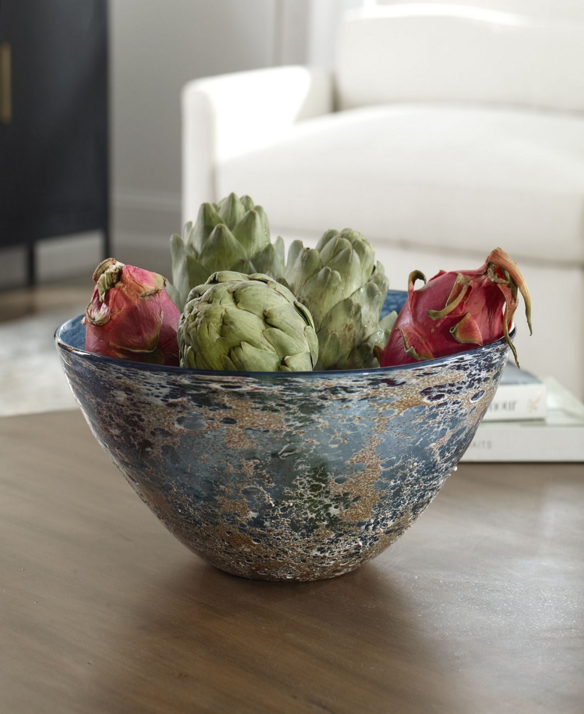Uttermost Genovesa Bowl In Blue