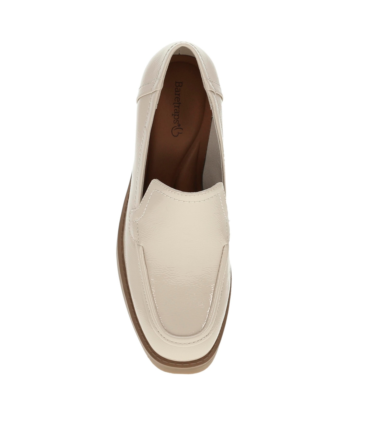 Shop Baretraps Women's Gretel Block Heel Loafer In Ivory