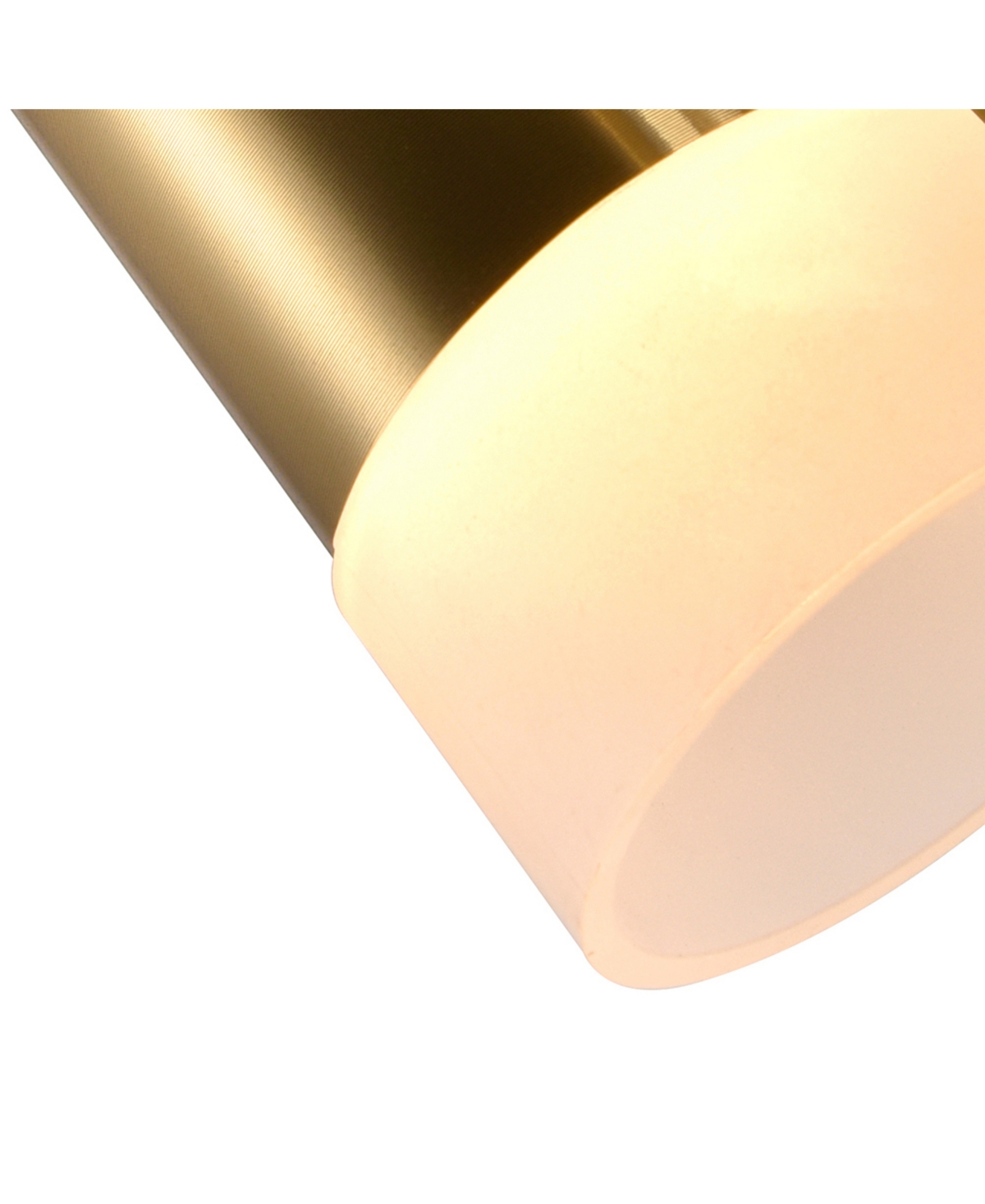 Cwi Lighting Andes Led Down Mini Pendant In Satin Gold