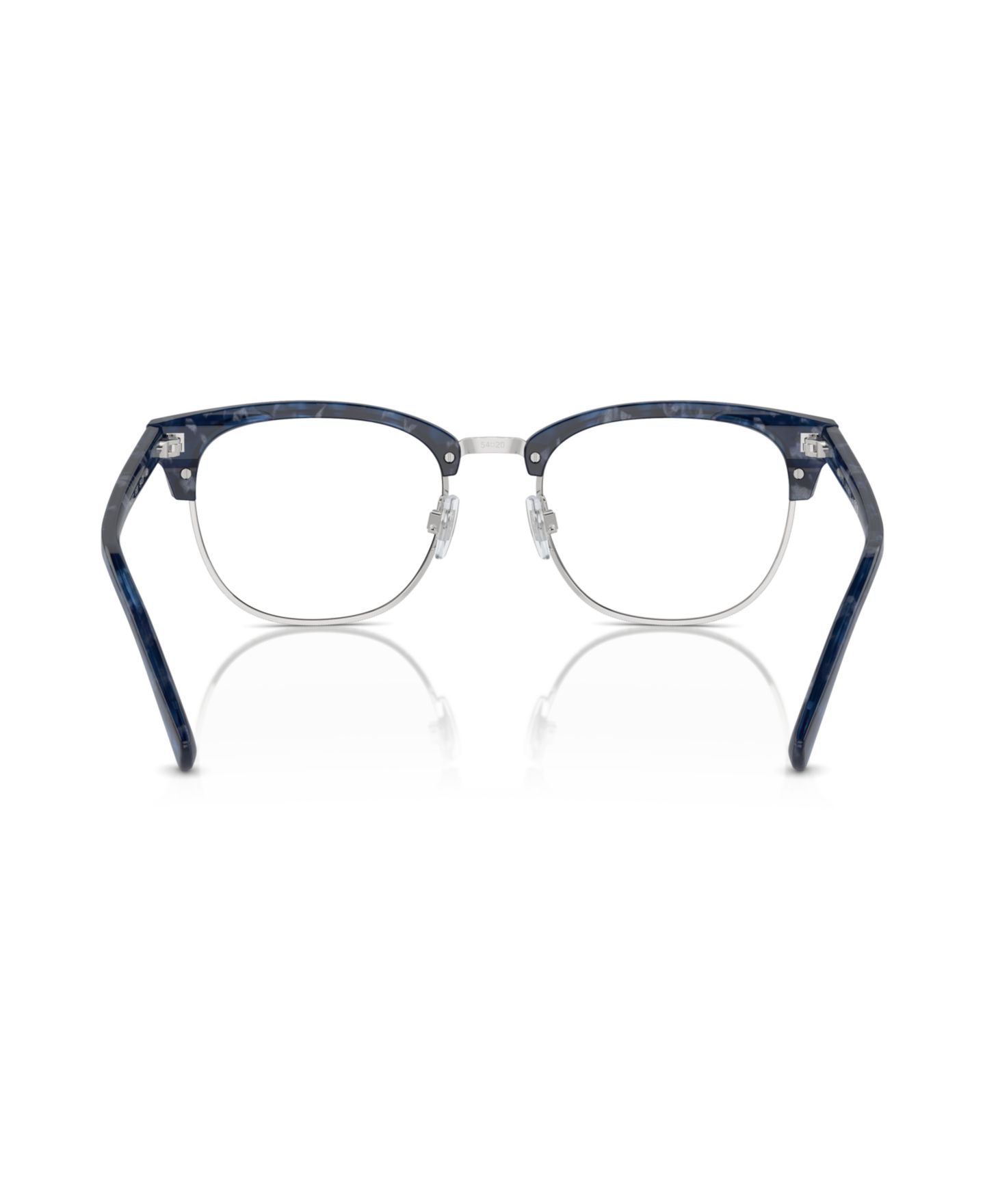 Мужские очки Polo Ralph Lauren Man Square Plastic PH2277 Eyeglasses, цвет: Блестящий синий гавана — фото 3