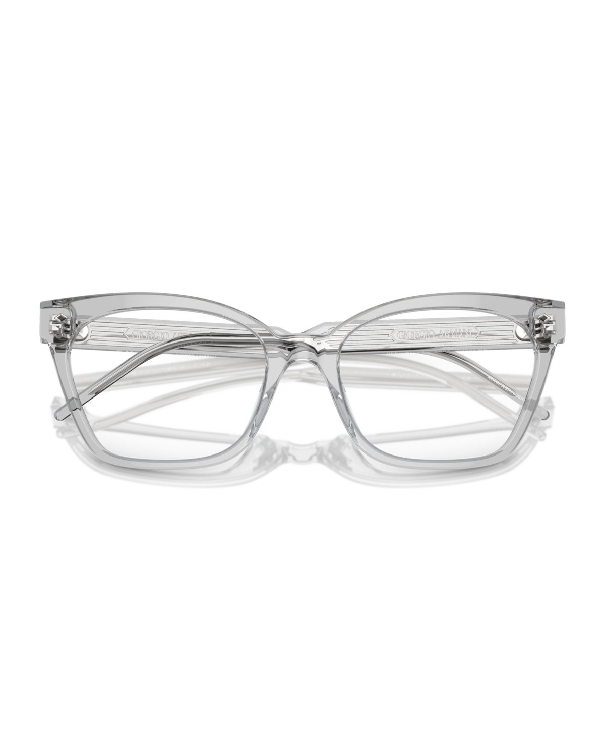 Giorgio Armani Women's Eyeglasses,r7257u In Transparent Grey