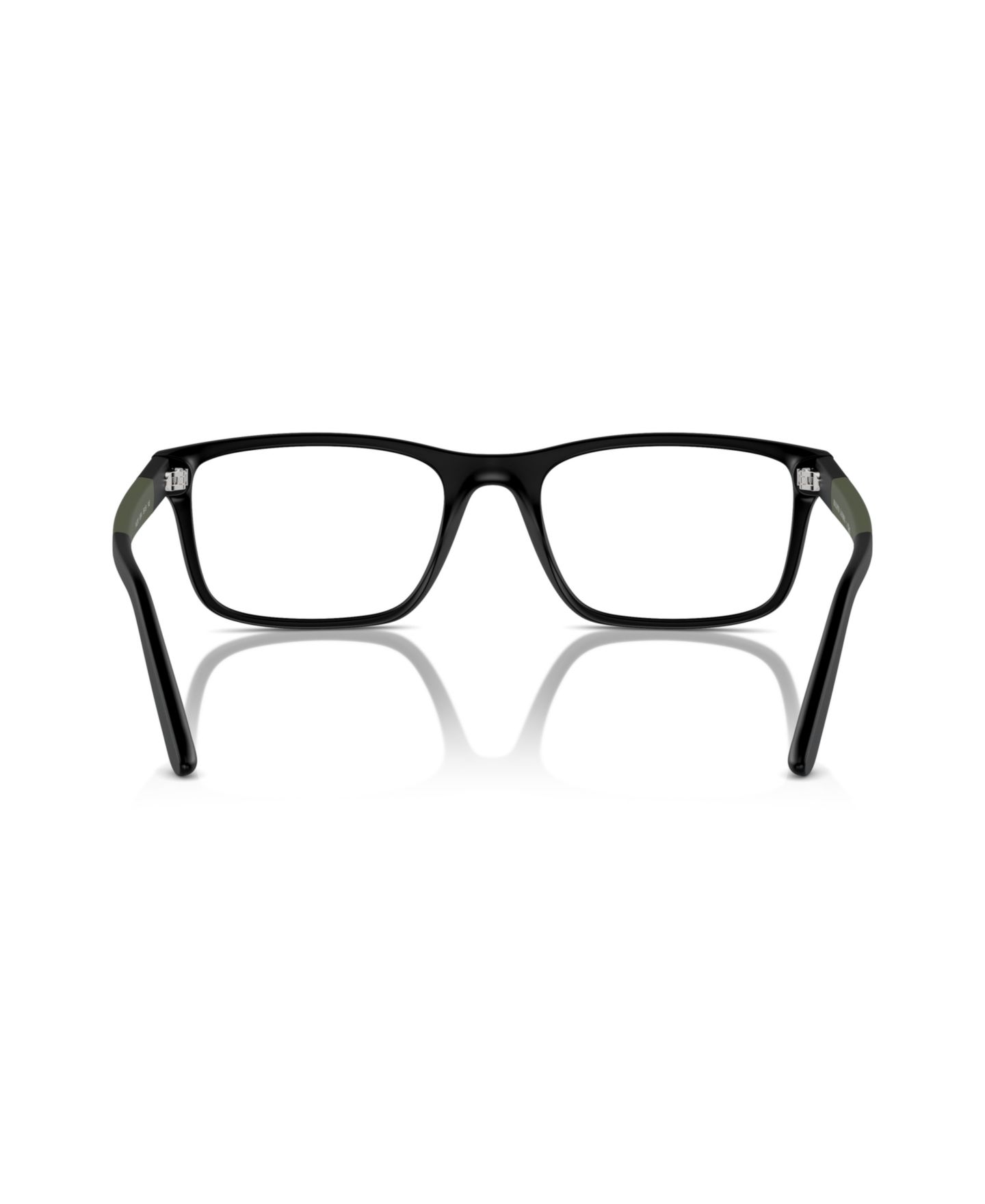 Мужские очки Polo Ralph Lauren Man Rectangle Plastic PH2212 Eyeglasses, цвет: Матовый чёрный — фото 2