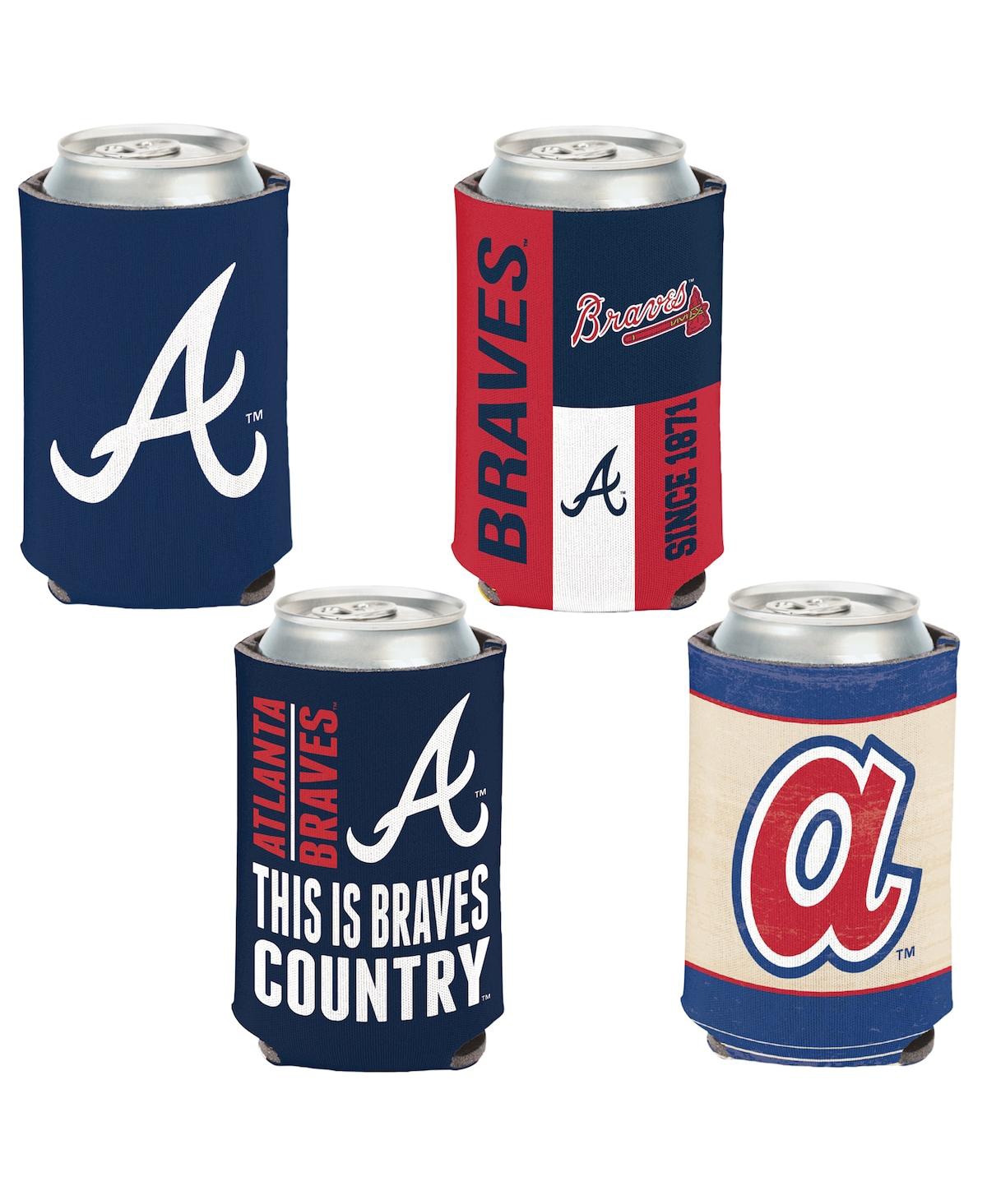 Wincraft Atlanta Braves 4-pack 12oz. Can Cooler Set In No Color