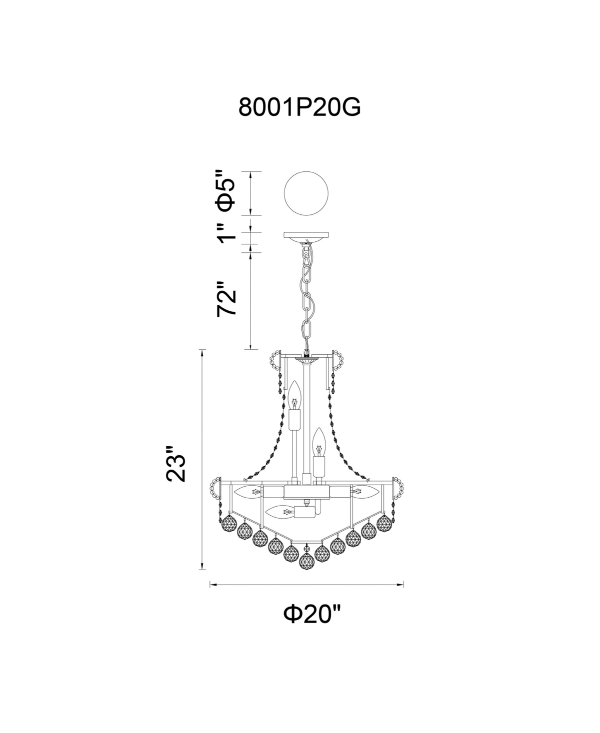 Cwi Lighting Empire 14 Light Down Chandelier In Chrome