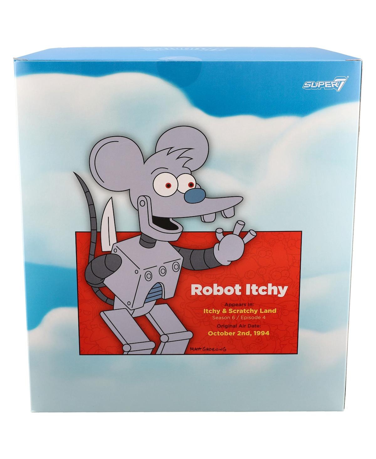 Super7 Super 7 The Simpsons Robot Itchy Ultimates Figure In No Color