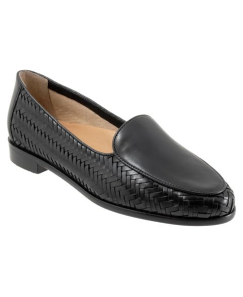 Женские балетки Trotters Lyric Flat, цвет: Чёрный