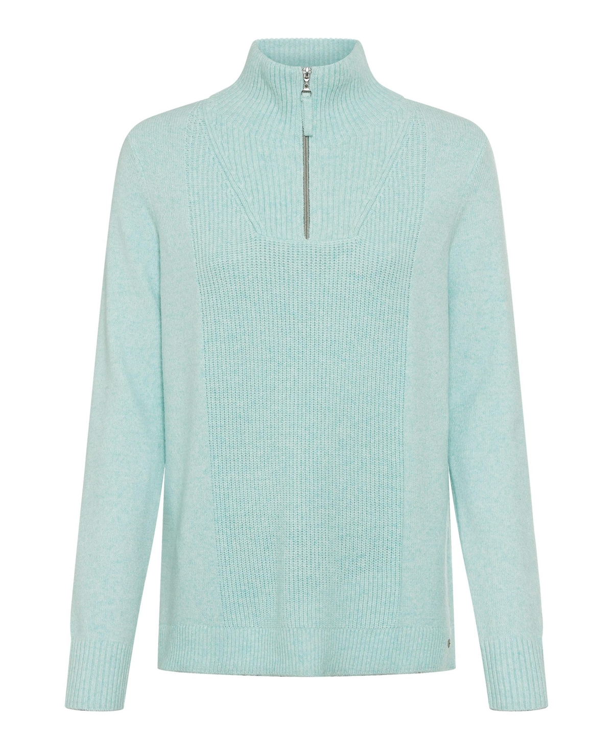 Olsen Women's Long Sleeve Quarter Zip Pullover