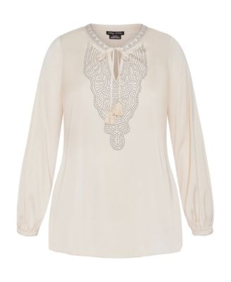 Women's Detail Neck Top