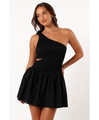 rachel roy asymmetrical dress RACHEL ROY Women's Phoenix Asymmetrical One Shoulder Front Slit Maxi Dress main image 1