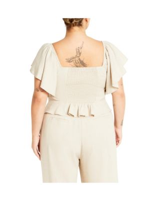 Plus Size Samara Ruffle Top