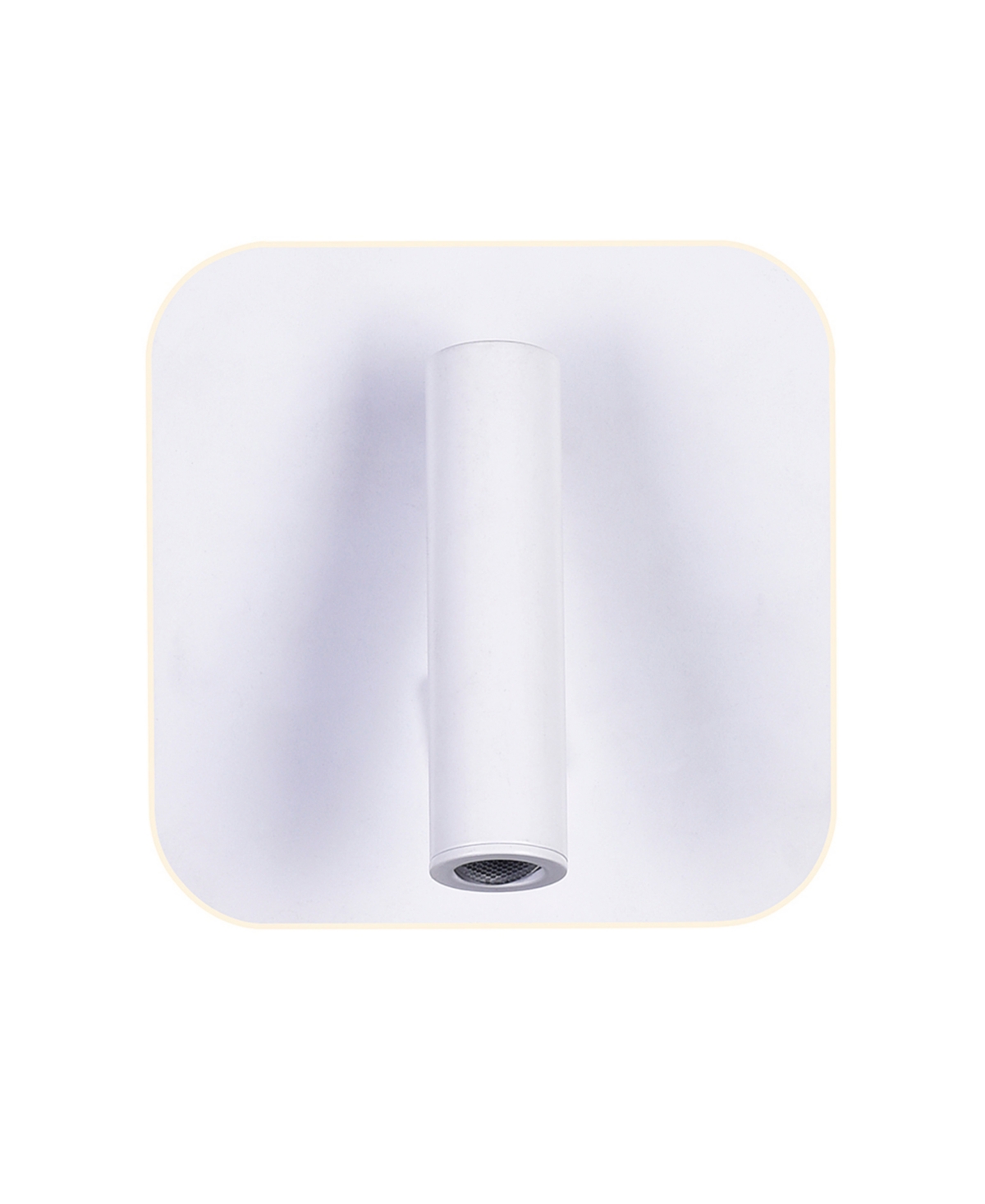 Shop Cwi Lighting Private I Led Sconce In Matte White