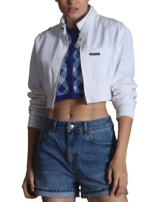 Women's Mini Cropped Racer Jacket