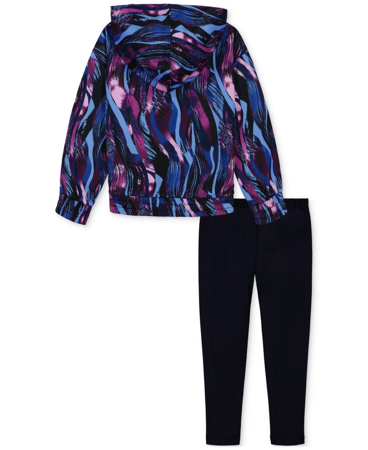 Under Armour Toddler & Little Girls Full-Zip Hoodie & Jogger Pants, 2 Piece Set
