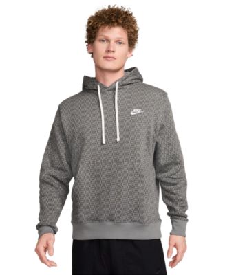 Nike Men's Sportswear Club Fleece All-Over Print Pullover