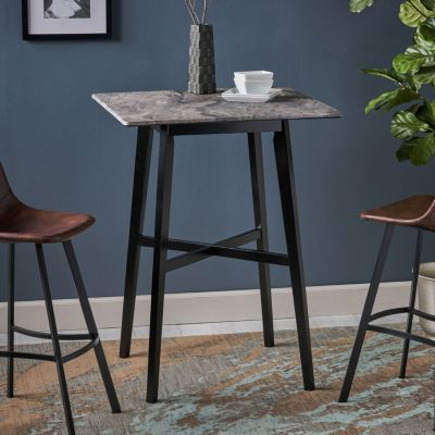 Streamdale Modern Laminate Bar Table for Dining, Kitchens, and Bars