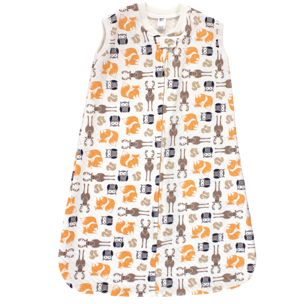 Hudson Baby Baby Boys Premium Quilted Sleeveless Sleeping Bag and Wearable Blanket Farm Animals