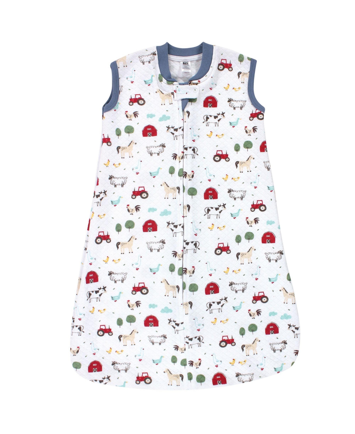 Hudson Baby Boys Premium Quilted Sleeveless Wearable Sleep Sack