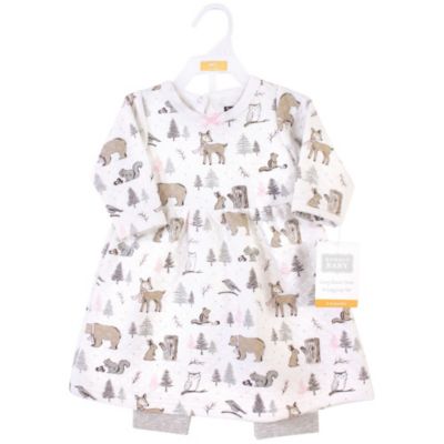 Quilted Cotton Dress and Leggings