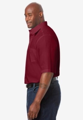 Big & Tall Wrinkle-Free Short-Sleeve Dress Shirt