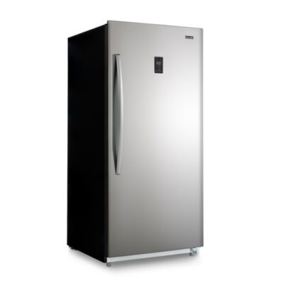 Upright Freezer, 13.8 Cu. Ft. - Stainless Steel