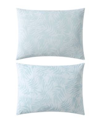 CLOSEOUT! Art Of Palms Reversible 3 Piece Duvet Cover Set, Full/Queen