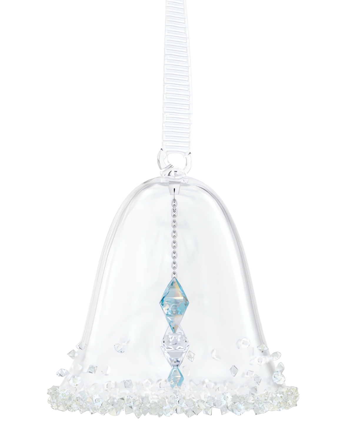 Swarovski Crystal Bell With Stars Hanging Ornament In No Color