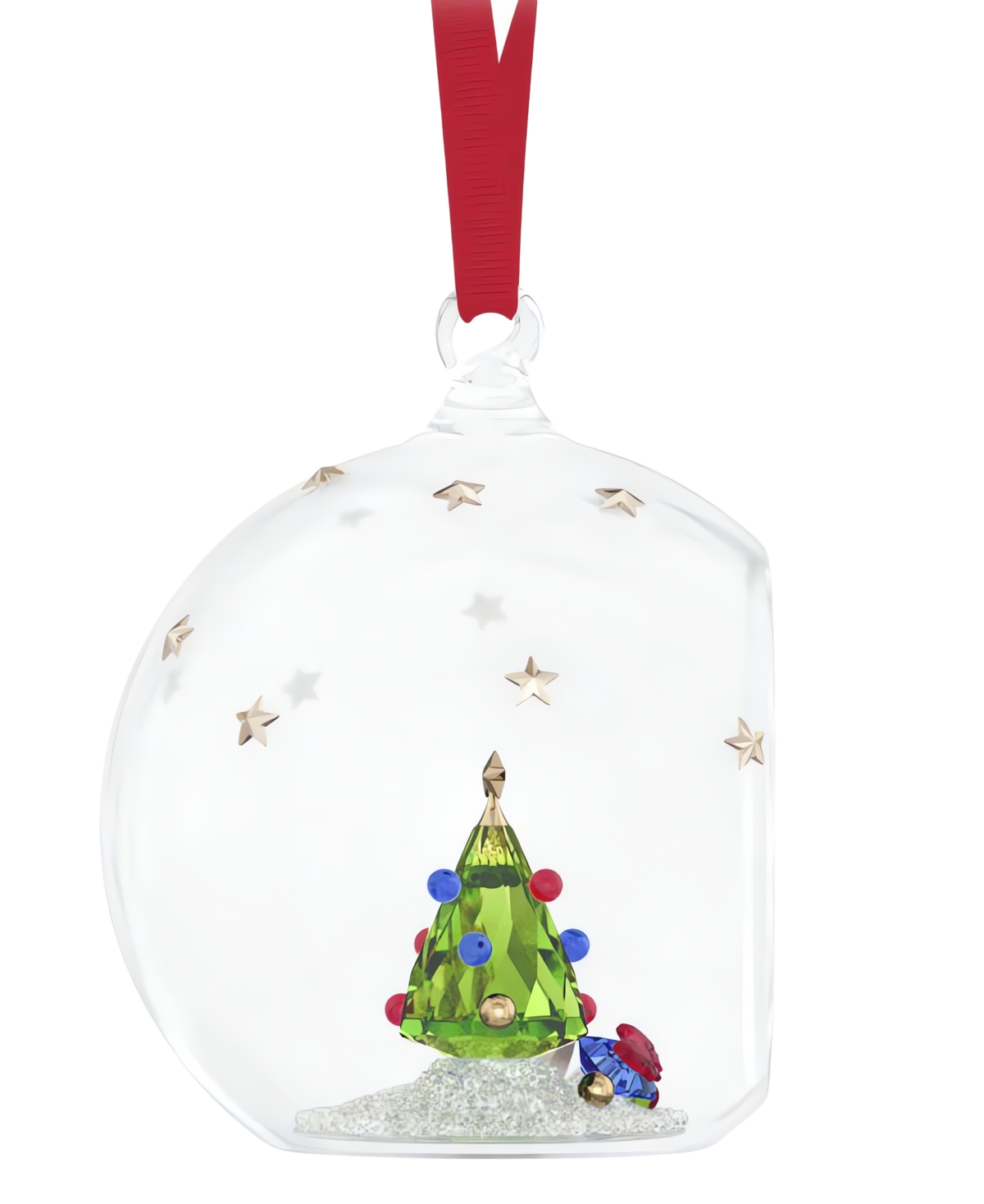 Swarovski Crystal Tree In Ball Hanging Ornament In No Color