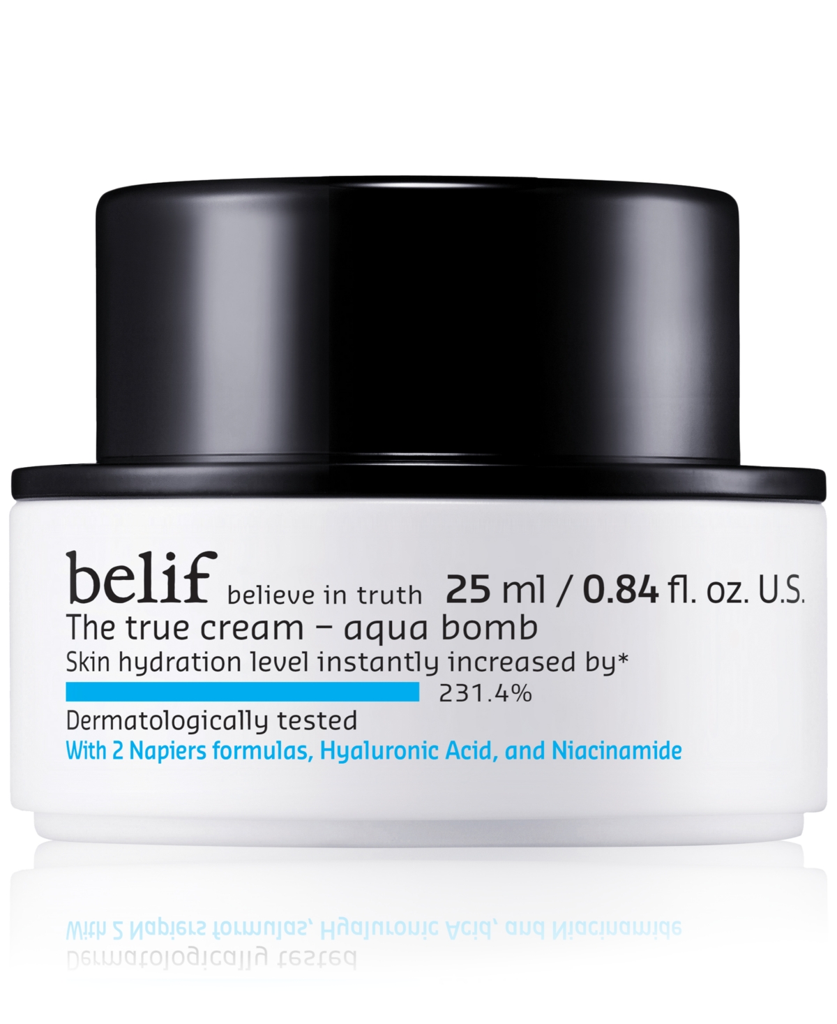 The True Cream Aqua Bomb With Hyaluronic Acid, Niacinamide & Squalane - Travel Size