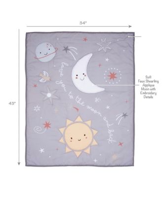Bedtime Originals Celestial 3-Piece Nursery Baby Crib Bedding Set