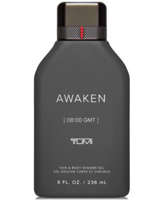 TUMI - Men's Awaken [08:00 GMT] Hair & Body Shower Gel, 8 oz.