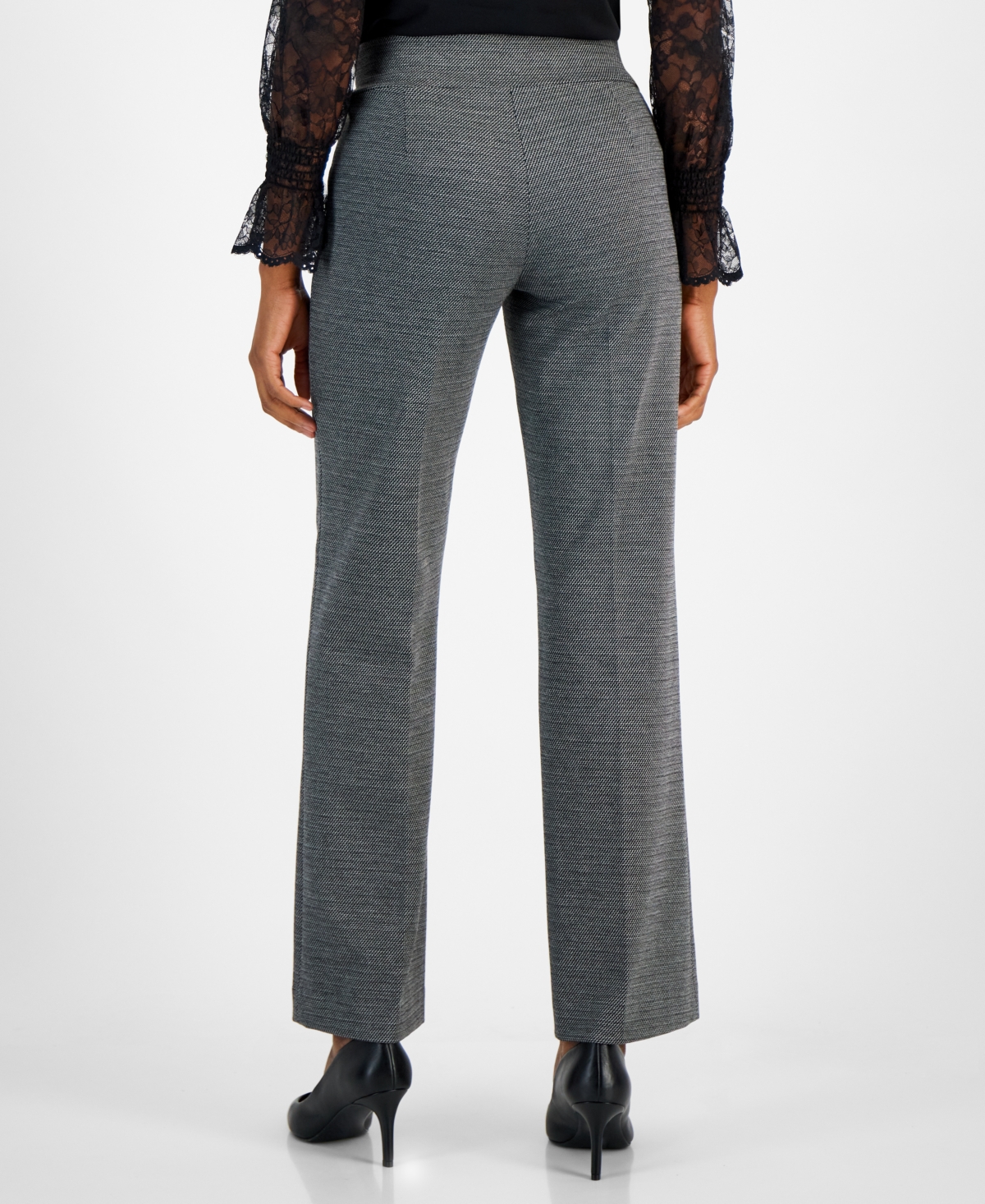 Anne Klein Women's High Rise Pull-On Pants