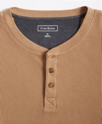 Men's Thermal Long-Sleeve Henley