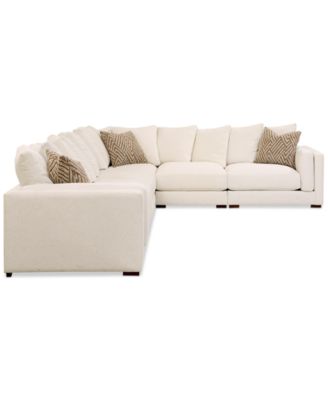 Barlien 6-Pc. Modular Fabric Sectional, Created for Macy's