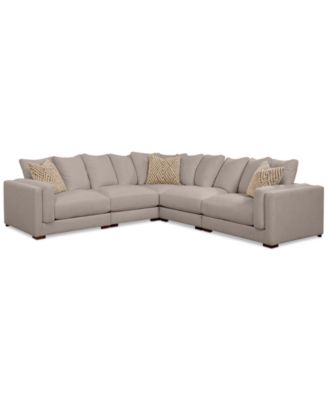 Barlien 5-Pc. Modular Fabric Sectional