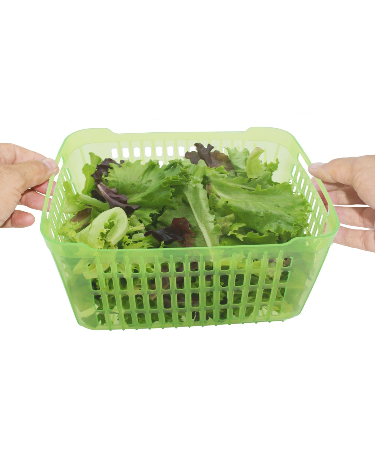 Oggi Store Fresh 12.25" X 8" X 6" Veggie Bin In Clear