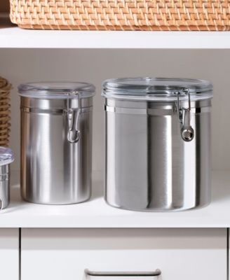 152 fl oz Jumbo Stainless Steel Kitchen Canister.
