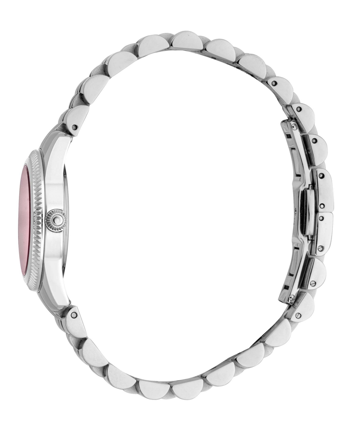 Shop Roberto Cavalli Women's Quartz Silver-tone Stainless Steel Watch 28mm